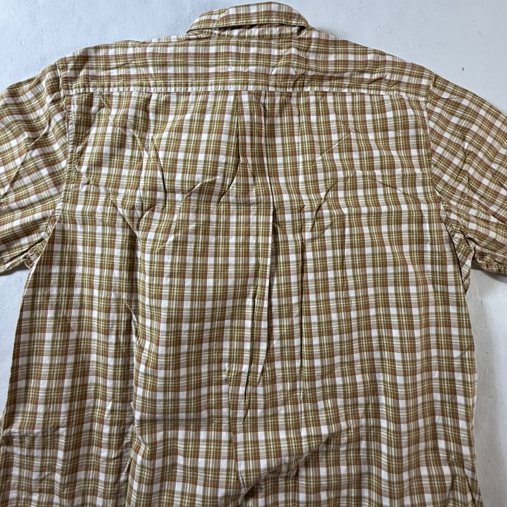 Filson Button Down‎ Shirt Mens XL Brown Plaid Cotton Long Sleeve Workwear Casual - Picture 3 of 6